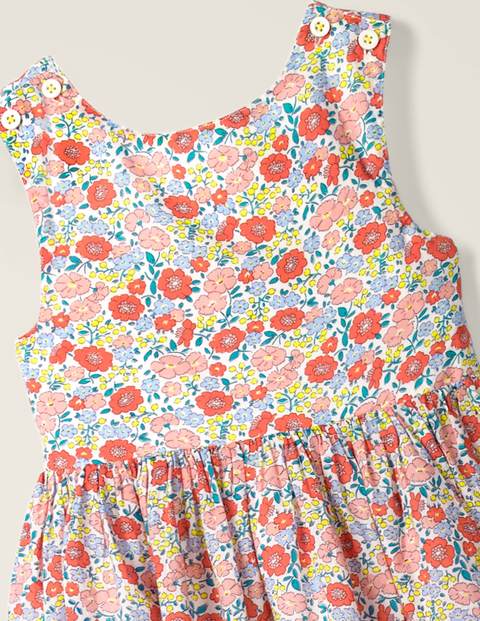 Cross-back Dress - Multi Pink Flowerbed Cross-back Dress - Multi Pink Flowerbed