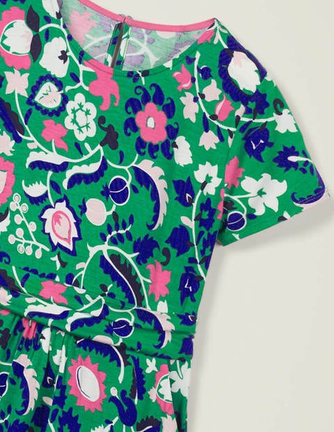 Mini Me Amelie Dress - Green/ White Tropical Retreat Mini Me Amelie Dress - Green/ White Tropical Retreat