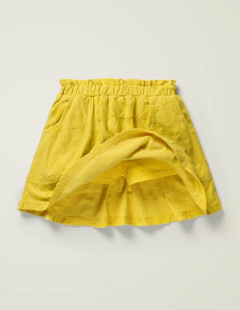 Fun Textured Towelling Skort - Daffodil Yellow Fun Textured Towelling Skort - Daffodil Yellow