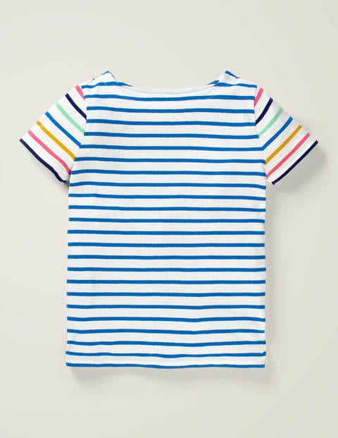 Short-Sleeved Breton - Bold Blue/White Short-Sleeved Breton - Bold Blue/White