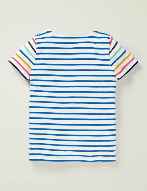 Short-Sleeved Breton - Bold Blue/White Short-Sleeved Breton - Bold Blue/White