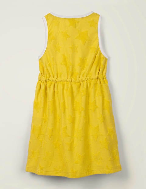 Towelling Dress - Daffodil Yellow Towelling Dress - Daffodil Yellow