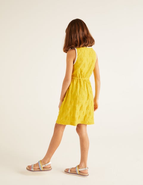 Towelling Dress - Daffodil Yellow Towelling Dress - Daffodil Yellow