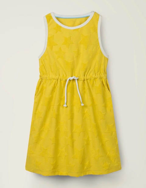 Towelling Dress - Daffodil Yellow Towelling Dress - Daffodil Yellow