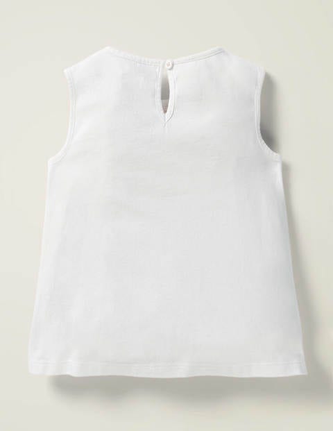 Top à fronces - Blanc Top à fronces - Blanc
