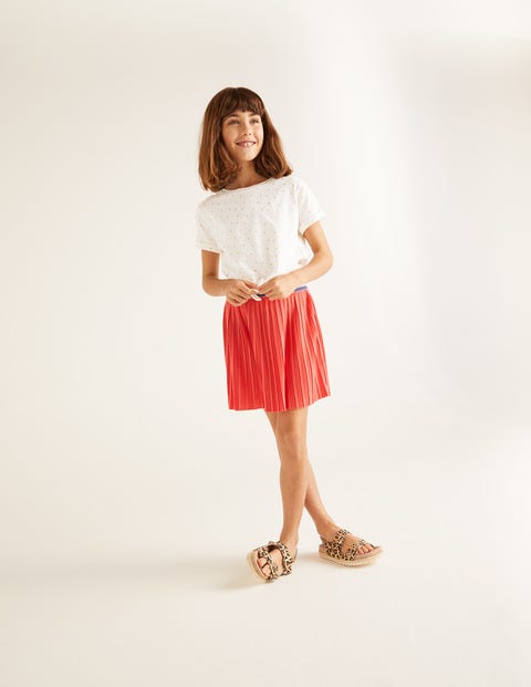 Tie-Front Top - Ivory and Gold Little Stars Tie-Front Top - Ivory and Gold Little Stars