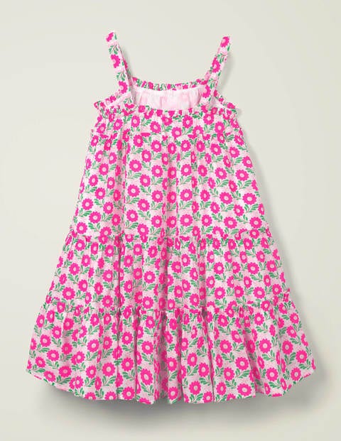 Twirly Woven Dress - Pop Pink Primrose Bud Twirly Woven Dress - Pop Pink Primrose Bud