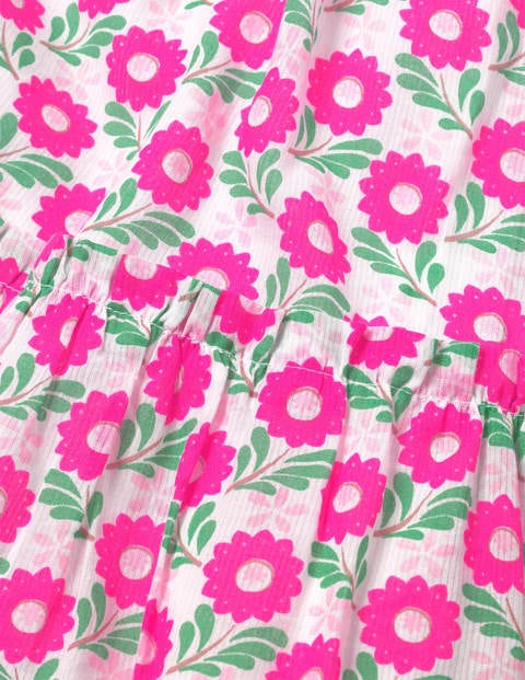Twirly Woven Dress - Pop Pink Primrose Bud Twirly Woven Dress - Pop Pink Primrose Bud