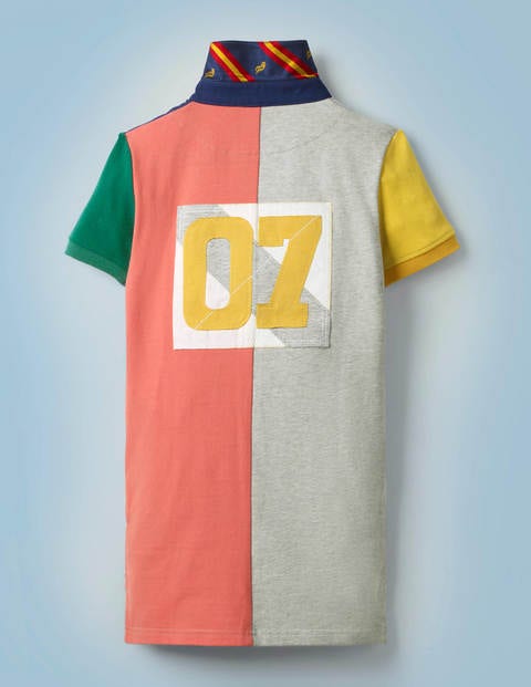 Hogwarts Rugby Dress - Mid Grey Jaspé Hotchpotch Hogwarts Rugby Dress - Mid Grey Jaspé Hotchpotch