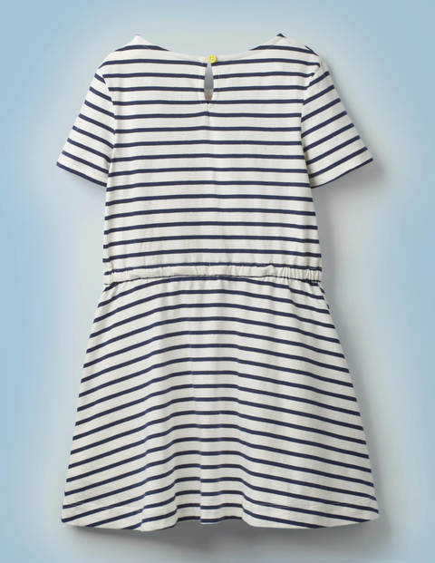 Platform 9¾ Sequin Dress - Ivory/College Blue Platform 9¾ Sequin Dress - Ivory/College Blue