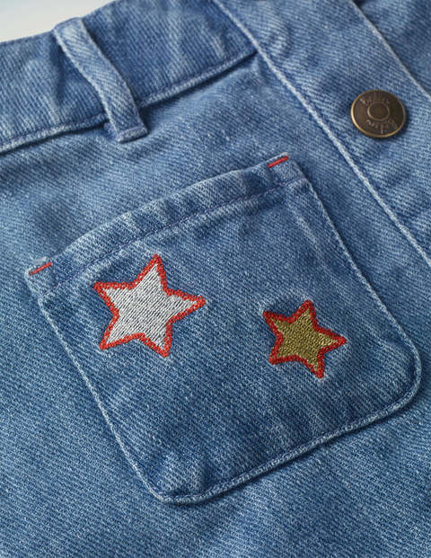 Harry Pocket Denim Skirt - Mid Vintage Denim Harry Pocket Denim Skirt - Mid Vintage Denim