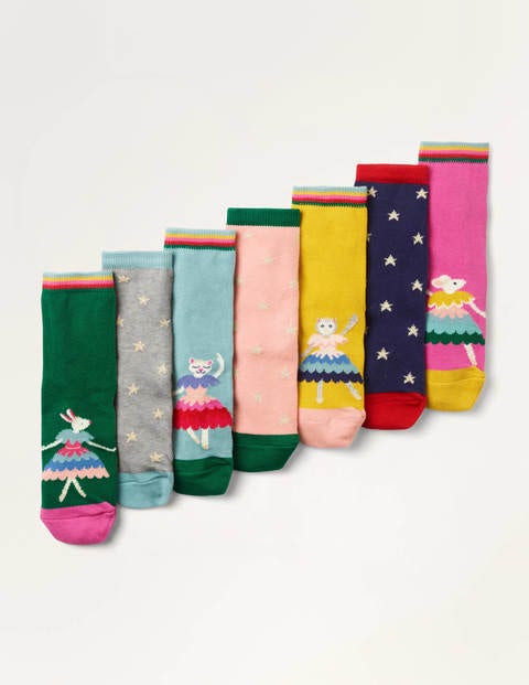 Box mit Socken im 7er-Pack - Ballerinas Box mit Socken im 7er-Pack - Ballerinas
