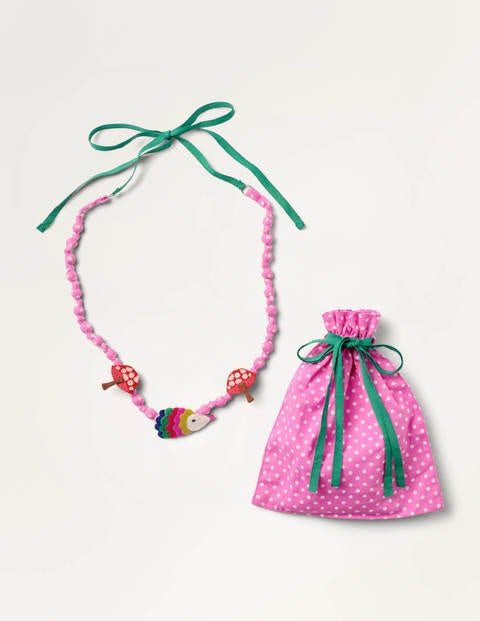 Stoffkette - Boto Pink Stoffkette - Boto Pink