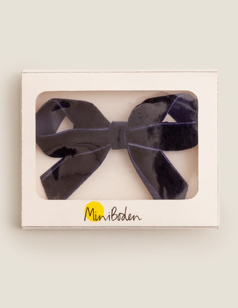 Large Bow Hair Clip - College Navy Large Bow Hair Clip - College Navy