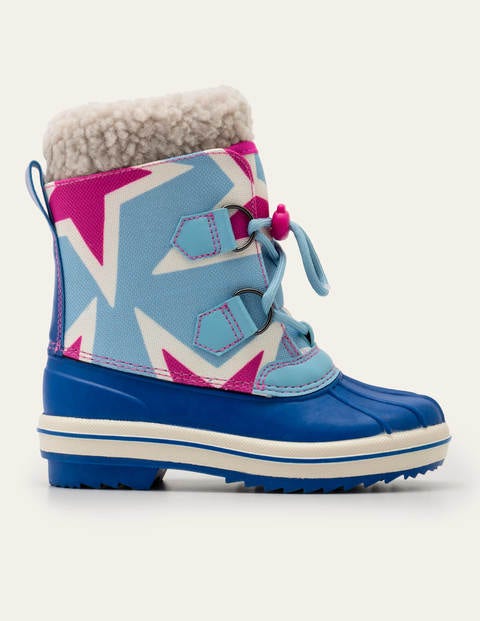 All-weather Boots - Shocking Pink/Frost Blue All-weather Boots - Shocking Pink/Frost Blue