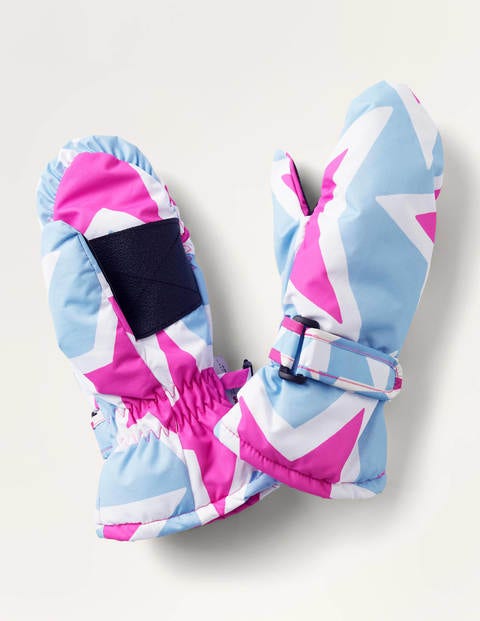 Handschuhe für jedes Wetter - Rosa/Eisblau, Stern Handschuhe für jedes Wetter - Rosa/Eisblau, Stern