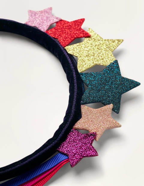 Glitter Stars Headband - Multi Stars Glitter Stars Headband - Multi Stars