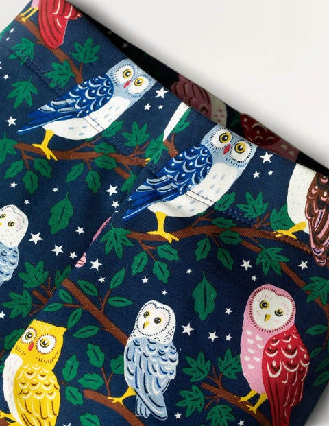 Fun Cosy Leggings - College Navy Owls Fun Cosy Leggings - College Navy Owls