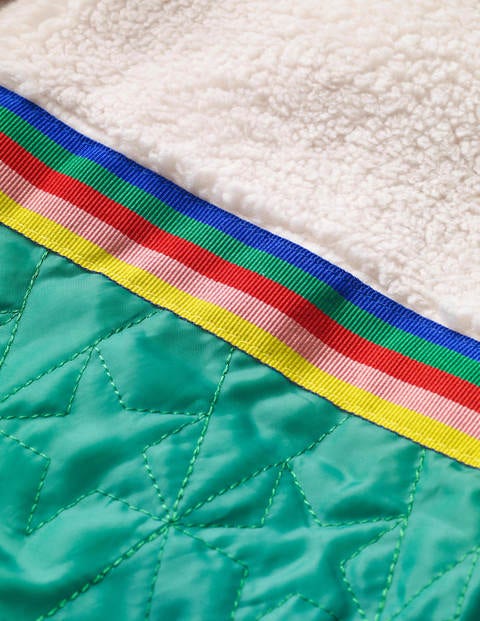 Cosy Padded Jacket - Multi Rainbow Cosy Padded Jacket - Multi Rainbow