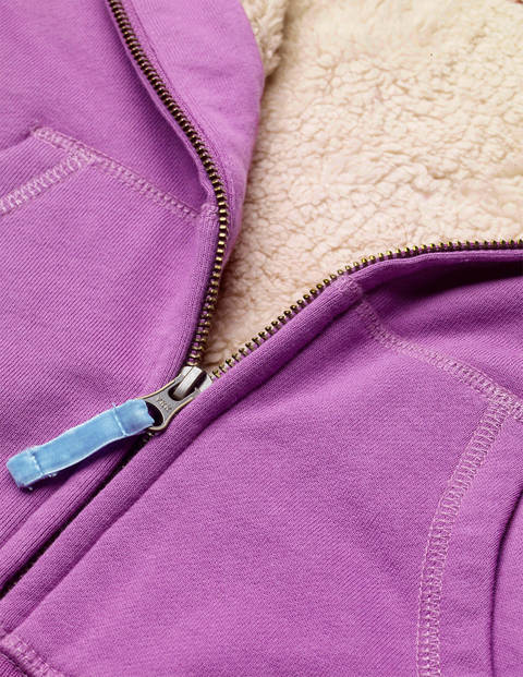 Shaggy-Lined Hoodie - Light Clover Purple Shaggy-Lined Hoodie - Light Clover Purple