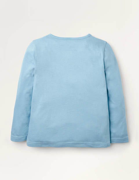 Superstitch Animal T-shirt - Frost Blue Robin Superstitch Animal T-shirt - Frost Blue Robin