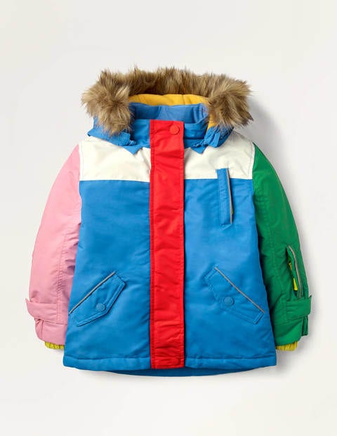All-weather Waterproof Jacket - Elizabethan Blue Ski Bunnies All-weather Waterproof Jacket - Elizabethan Blue Ski Bunnies