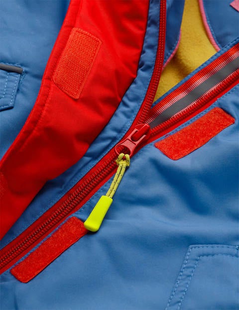 All-weather Waterproof Jacket - Elizabethan Blue Ski Bunnies All-weather Waterproof Jacket - Elizabethan Blue Ski Bunnies