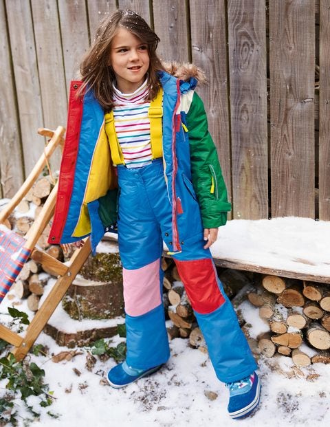 All-weather Waterproof Jacket - Elizabethan Blue Ski Bunnies All-weather Waterproof Jacket - Elizabethan Blue Ski Bunnies