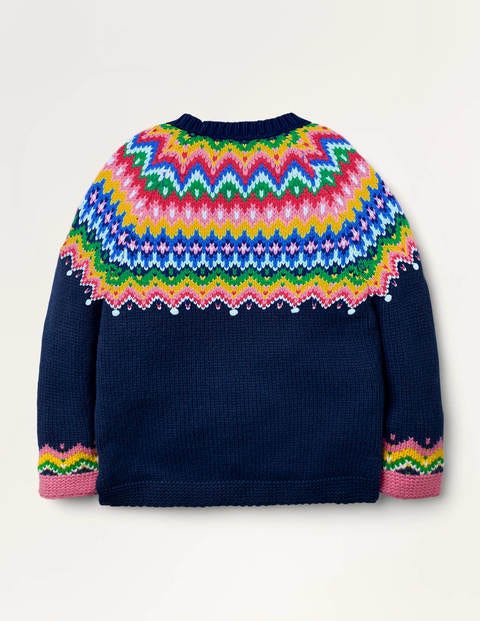 Cosy Fair Isle Jumper - College Navy Fairisle Cosy Fair Isle Jumper - College Navy Fairisle
