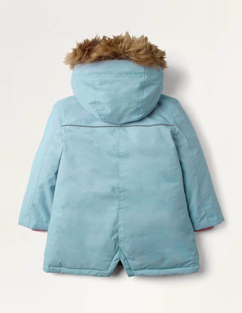 Cosy Waterproof Parka - Soft Bluebell Cosy Waterproof Parka - Soft Bluebell