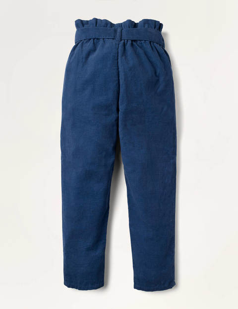 Cord Tie-waist Pants - College Navy Cord Tie-waist Pants - College Navy