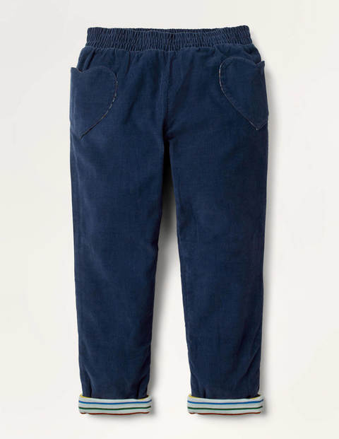 pull on stretch cord trousers