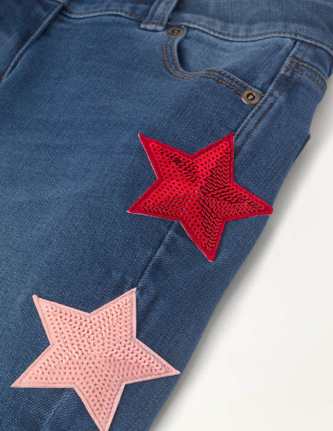sequin denim