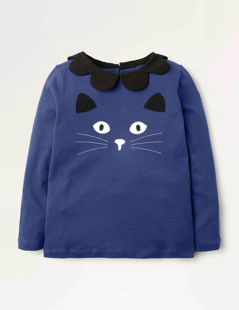 Glow-in-the-dark Cat Top - Blue Glow In The Dark Cat Glow-in-the-dark Cat Top - Blue Glow In The Dark Cat