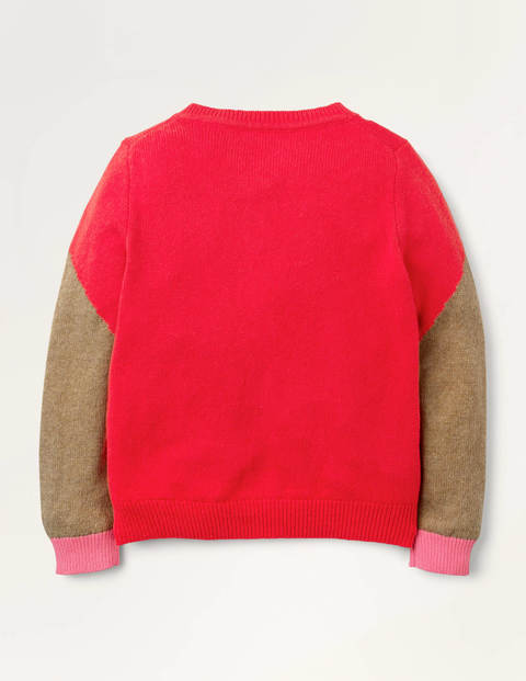 Gilet cosy Festive Fun - Renne rouge piment Gilet cosy Festive Fun - Renne rouge piment