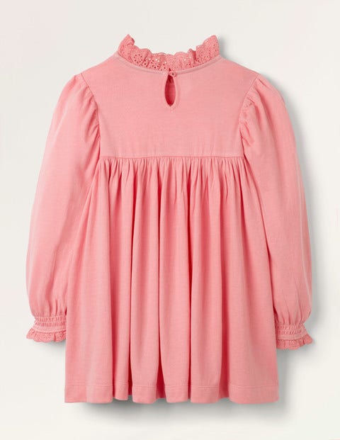 Pin Tuck Jersey Dress - Formica Pink Pin Tuck Jersey Dress - Formica Pink