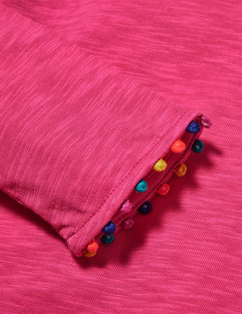 Long Sleeve Charlie T-shirt - Party Pink Long Sleeve Charlie T-shirt - Party Pink