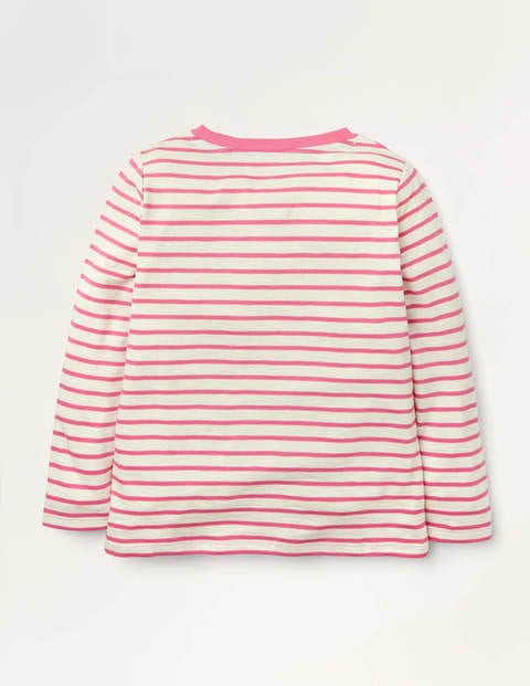 T-Shirt mit Tiermotiv - Naturweiß/Rosarot, Erdmännchen T-Shirt mit Tiermotiv - Naturweiß/Rosarot, Erdmännchen