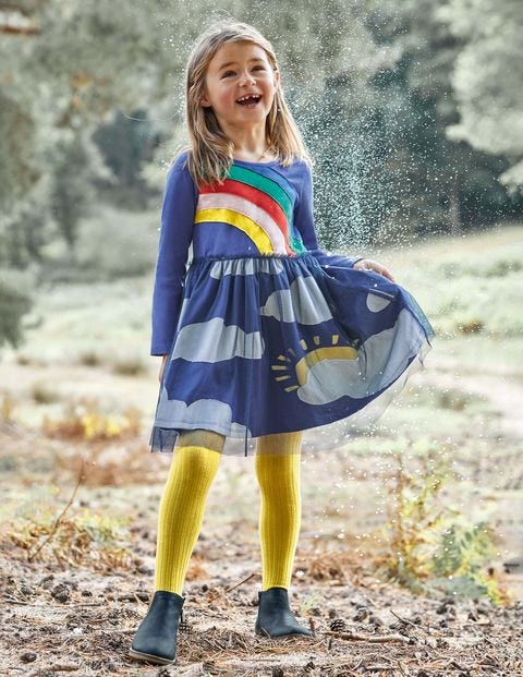 Weather Scene Dress - Starboard Blue Weather Scene Dress - Starboard Blue