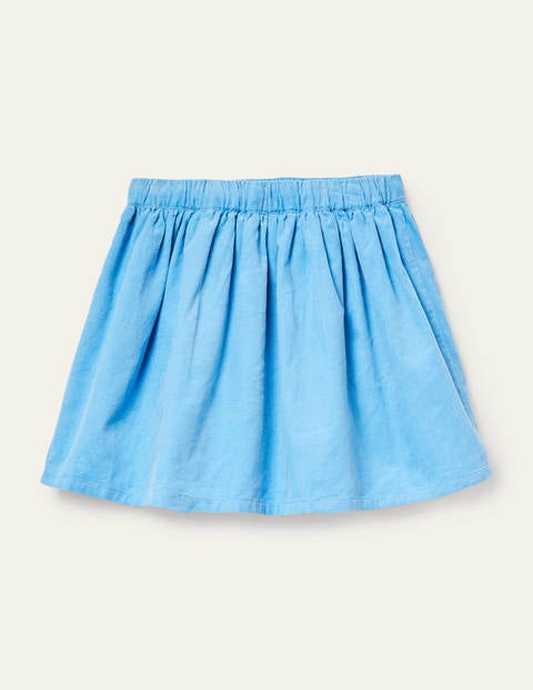 Rainbow Pocket Woven Skirt - Frosted Blue Rainbow