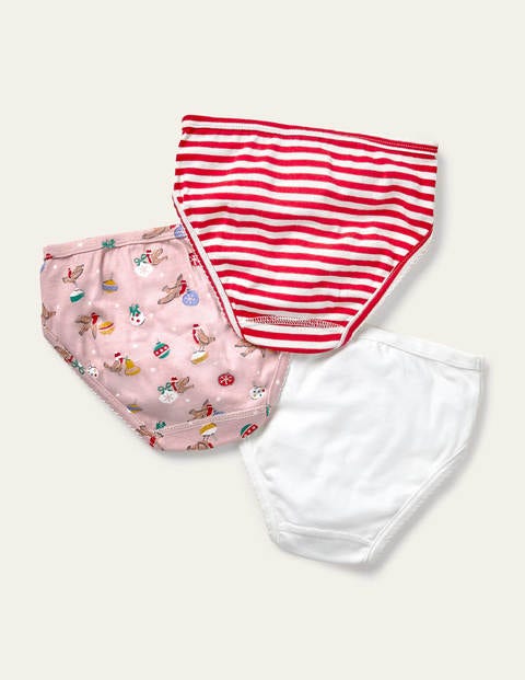 Christmas Underwear 3 Pack - Festive Multi Christmas Underwear 3 Pack - Festive Multi