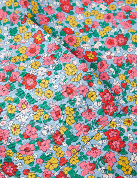 Tablier imprimé - Motif floral vintage bleu Tablier imprimé - Motif floral vintage bleu