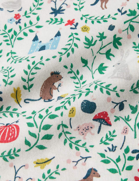 Cosy Long John Pyjamas - Ivory Fairytail Cosy Long John Pyjamas - Ivory Fairytail