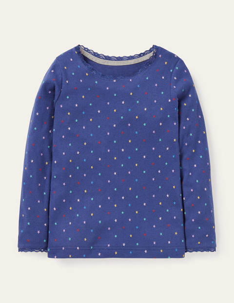 Supersoft Pointelle T-shirt - Starboard Multi Little Star Supersoft Pointelle T-shirt - Starboard Multi Little Star