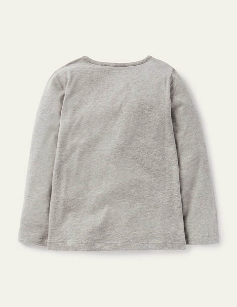 Fun Facts T-shirt - Grey Marl Dinosaurs Fun Facts T-shirt - Grey Marl Dinosaurs