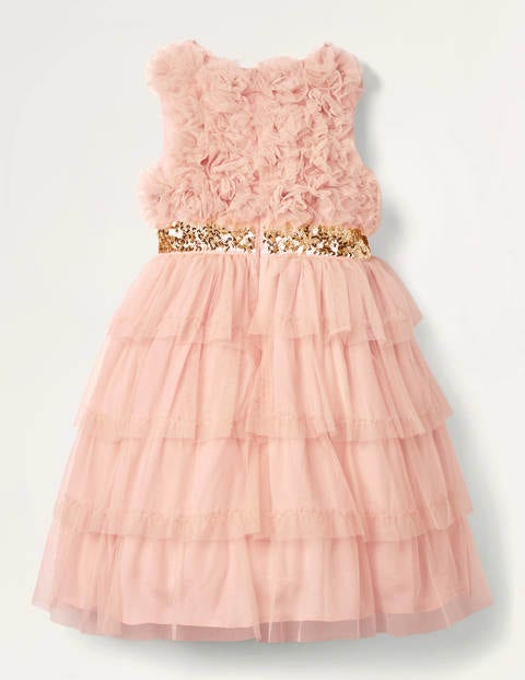 dusty pink dress for party