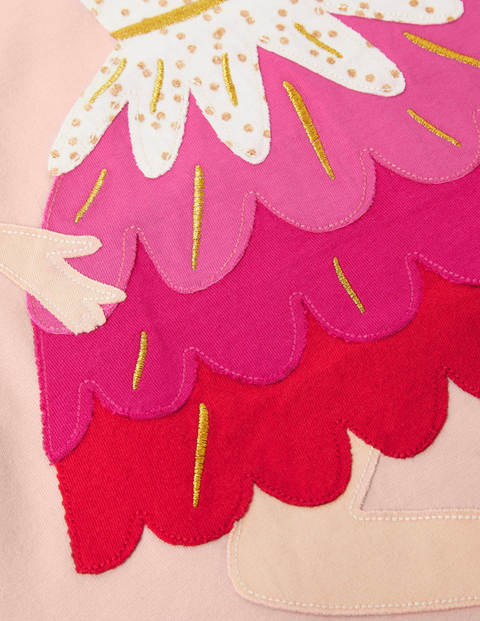 Festliches Kleid mit großer Applikation - Delfinrosa, Ballerina Festliches Kleid mit großer Applikation - Delfinrosa, Ballerina
