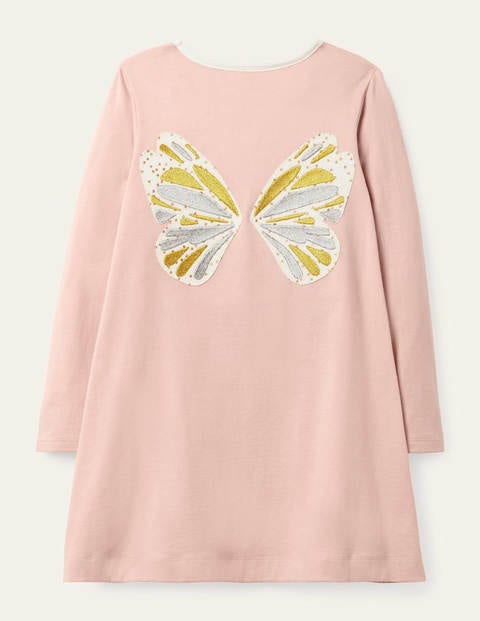 Festliches Kleid mit großer Applikation - Delfinrosa, Ballerina Festliches Kleid mit großer Applikation - Delfinrosa, Ballerina