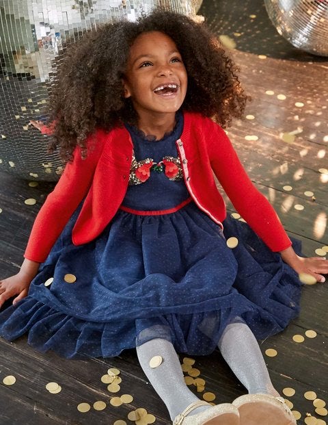 boden sparkly spot party dress