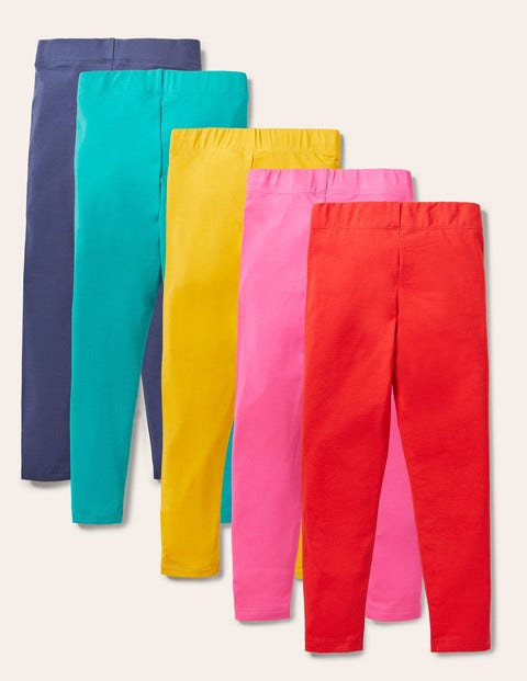 5-Pack Leggings - Multi Rainbow 5-Pack Leggings - Multi Rainbow